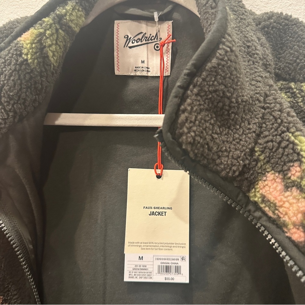 Woolrich Floral Fleece Medium SOLD OUT - Picture 8 of 9